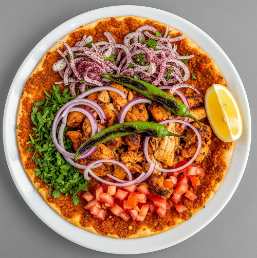Chicken Shawarma Sarbeni Lahmacun 